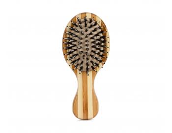Ploch� bambusov� mini kart�� s kan��mi a nylonov�mi �t�tinami Zenz Boar Brush Mini - 140x60 mm