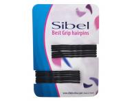 Vlnit sponka Sibel Best Grip - 5 cm, ern - 12ks