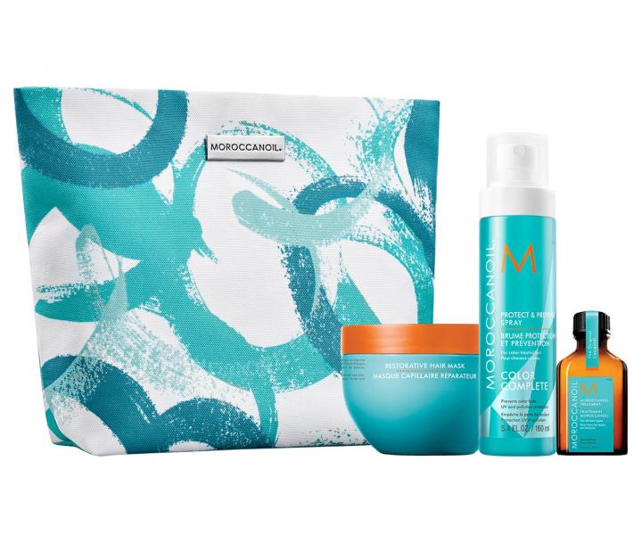 Dárková sada pro regeneraci vlasů Moroccanoil Dreaming Of Repair + taštička zdarma