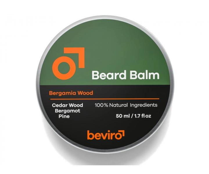 Balzm na vousy Beviro Bergamia Wood - 50 ml - expirace