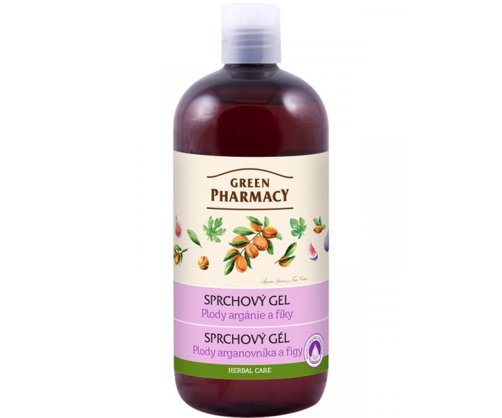 Sprchov gel Green Pharmacy - plody argnie a fky - 500 ml