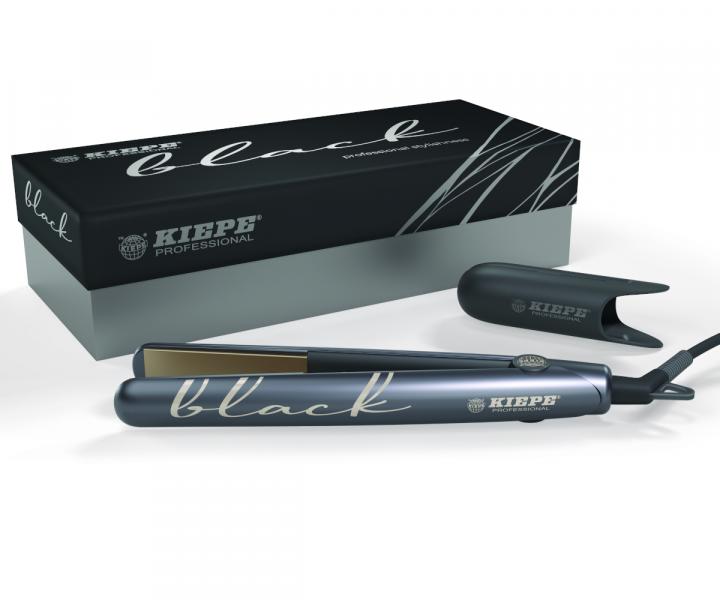 Profesionální žehlička na vlasy Kiepe Nano Titanium Black 8178B - černá