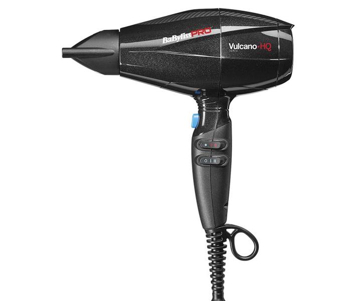 Profesionální fén na vlasy BaByliss PRO Vulcano-HQ Ionic - 2400 W - černý