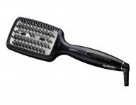 Nahřívací žehlící kartáč na vlasy Babyliss Smoothing Heated Brush - černý