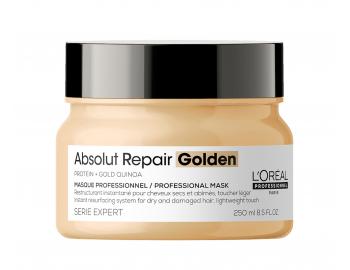 Maska pro poškozené vlasy Loréal Professionnel Serie Expert Absolut Repair Golden - 250 ml