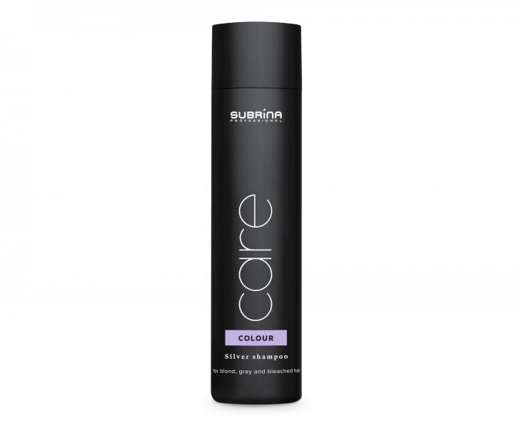 Šampon pro neutralizaci žlutých tónů Subrina Professional Care Colour Silver Shampoo
