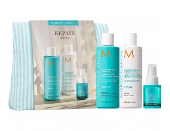 D�rkov� sada pro regeneraci po�kozen�ch vlas� Moroccanoil Repair Collection + bezoplachov� p��e a ta�ti�ka zdarma