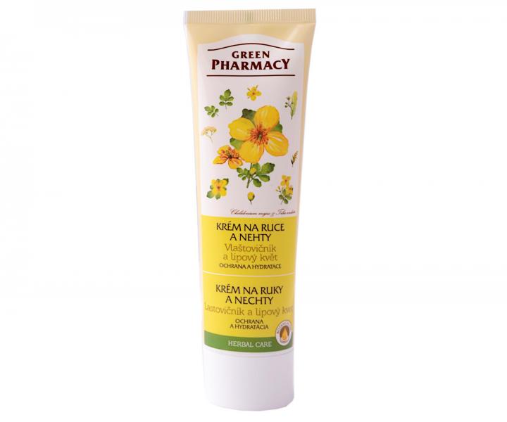 Krém na ruce a nehty s vlaštovičníkem Green Pharmacy Hand And Nail Cream Celandine - 100 ml
