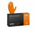 Silné nitrilové zdrsněné rukavice Espeon Nitril Extra Strong 3 - 100 ks, oranžové - XL