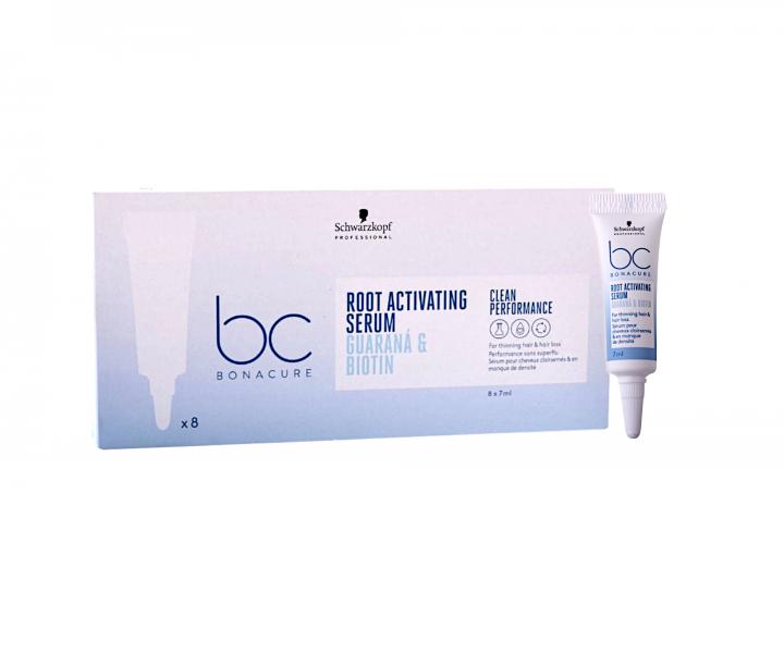 Sérum pro aktivaci kořínků a růst vlasů Schwarzkopf Professional BC Bonacure Root Activating Serum - 8 x 7 ml