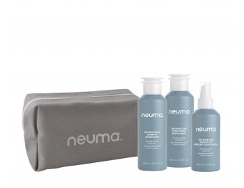 Dárková sada pro hydrataci suchých a poškozených vlasů Neuma Neu Moisture + taštička a sprej zdarma