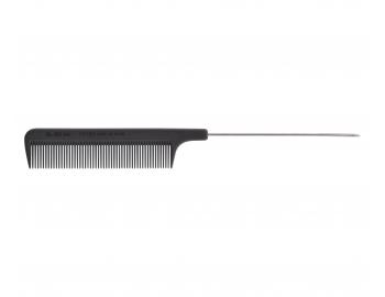 Karbonov tuprovac heben s kovovm hrotem Eurostil Profesional Carbon Antistatic - 22,3 cm