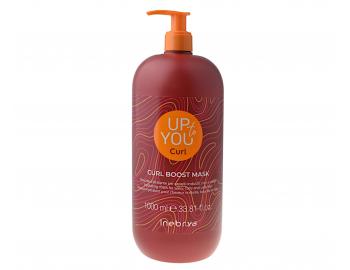 Hydratan maska pro vlnit a kudrnat vlasy Inebrya Up To You Curl Boost Mask - 1000 ml