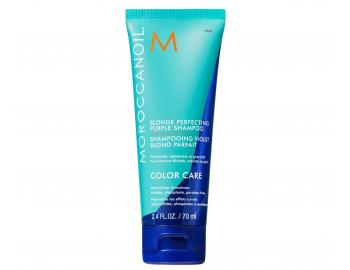 Neutralizan ampon pro blond vlasy Moroccanoil Blonde Perfecting Purple Shampoo - 70 ml