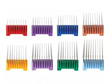 Sada n�hradn�ch kovov�ch n�stavc� Wahl Stainless Steel Attachments Combs 3027903 - 8 ks