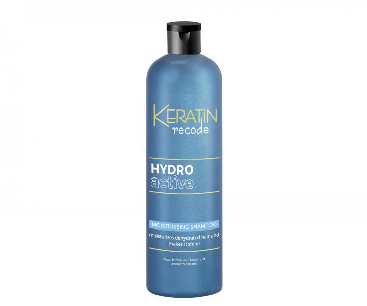 Hydratační šampon pro suché vlasy bez lesku Subrina Professional Keratin Recode Hydro Active - 400 ml