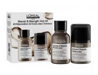 Cestovn� sada pro po�kozen� vlasy Lor�al Professionnel Serie Expert Absolut Repair Molecular Repair & Strenght Hair Kit