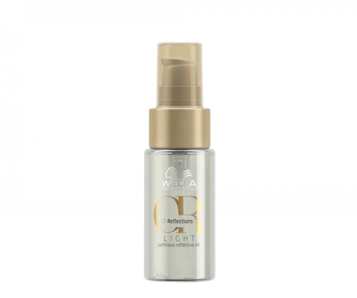 Vy�ivuj�c� olej pro jemn� vlasy Wella Oil Reflections Light - 30 ml