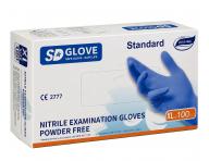 Nitrilov� rukavice SD Glove Nitrile Examination Gloves - 100 ks, velikost XL