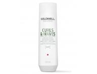 Sada pro vlnit vlasy Goldwell Curls & Waves - ampon + kondicionr + nramek s gumikami ZDARMA