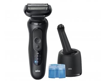 Planetov holic strojek s nabjec a istic stanic Braun Series 5 52-N7200cc - ern