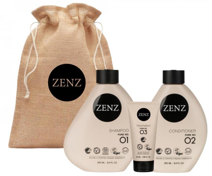 Drkov sada pro vechny typy vlas Zenz Pure