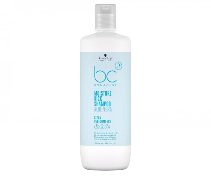 Hydratan ampon Schwarzkopf Professional BC Bonacure Moisture Kick Shampoo - 1000 ml