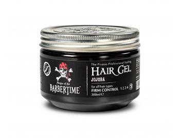 Gel na vlasy s jojobou s maximální fixací Barbertime Hair Gel Jojoba - 300 ml