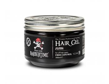 Gel na vlasy s jojobou s maximln fixac Barbertime Hair Gel Jojoba - 300 ml