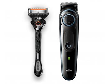 Zastřihovač vlasů a vousů Braun BeardTrimmer 3 BT3340 + holicí strojek Gillette Proglide zdarma