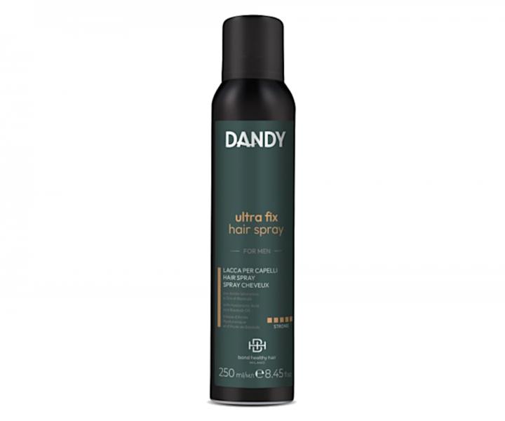 Pnsk lak na vlasy se silnou fixac Dandy Beard & Hair Ultra Fix Hair Spray For Men - 250 ml