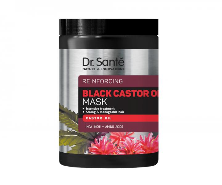 Maska pro obnovu struktury vlas Dr. Sant Reinforcing Black Castor Oil Mask