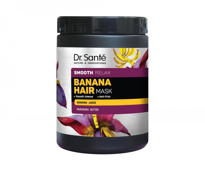 Maska pro uhlazen� vlas� Dr. Sant� Smooth Relax Banana Hair Mask - 1000 ml