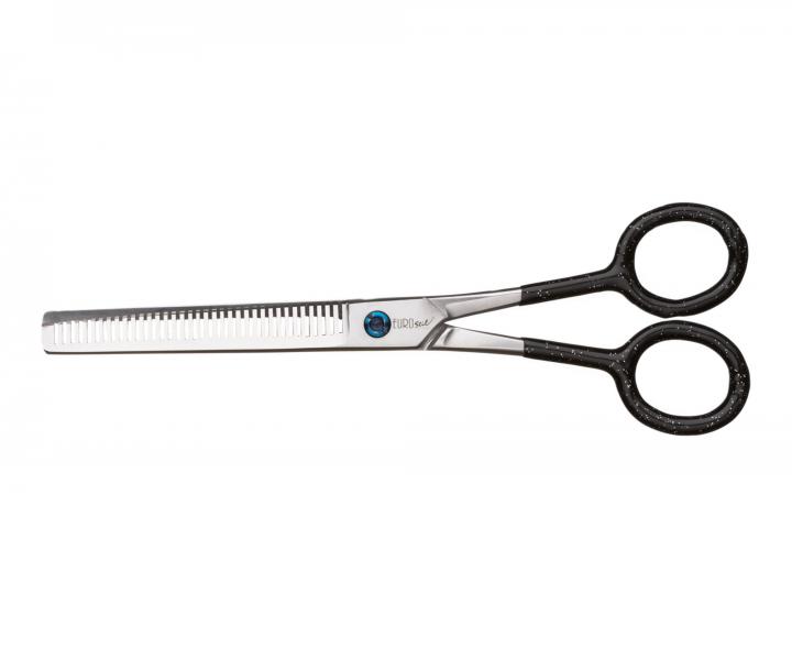 Kadeřnické nůžky s plastovou rukojetí a mikroozubením Eurostil Profesional Initiation Scissors 6,5"
