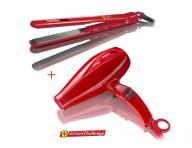 Babyliss Pro Ferrari set VOLARE V1 Profesionální fén + žehlička