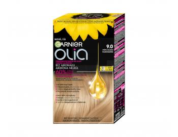 Permanentní olejová barva Garnier Olia 9.0 světlá blond
