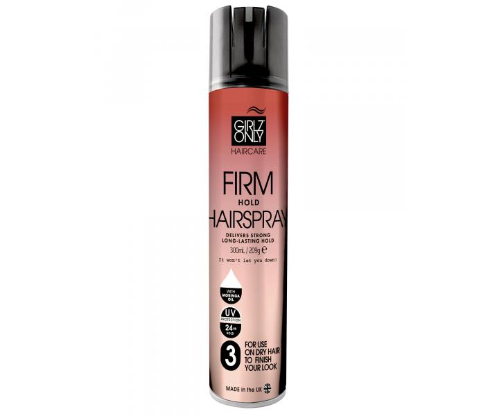 Lak na vlasy se silnou fixací Girlz Only Firm Hold Spray - 300 ml