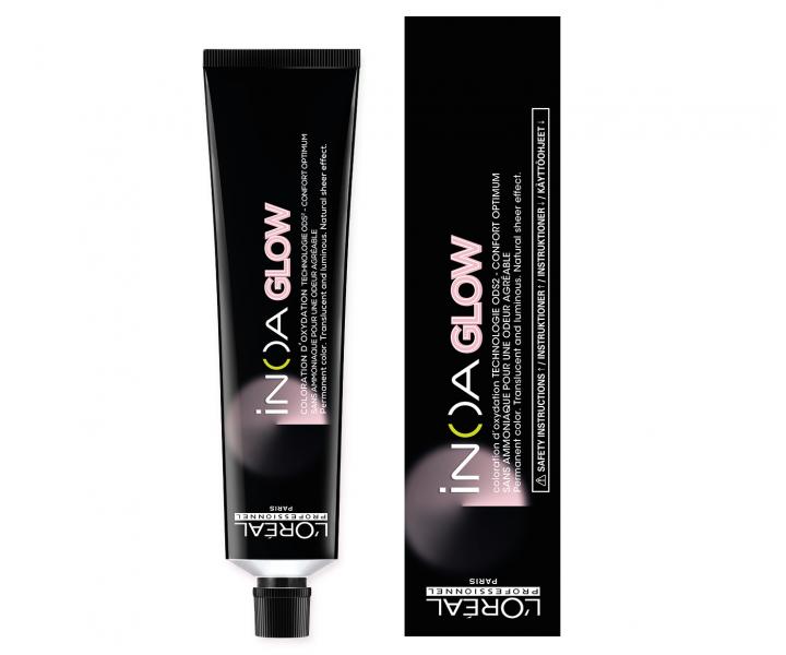 Barva na vlasy Loral Inoa Glow 60 g - odstn Dark .18