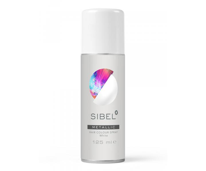 Barevný sprej na vlasy Sibel Hair Colour - bílá