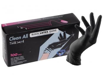 Latexové rukavice pro kadeřníky Sibel Clean All 100 ks - L