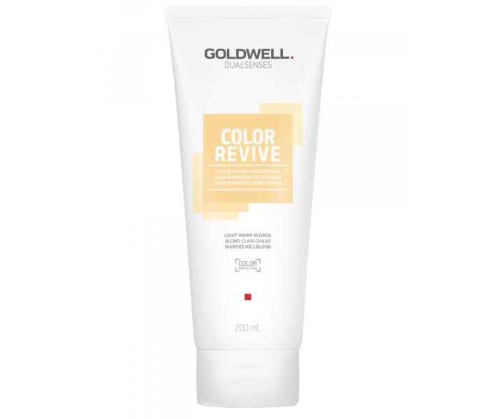 Kondicionr pro oiven barvy vlas Goldwell Color Revive - 200 ml - svtl tepl blond