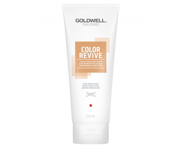 Kondicionr pro oiven barvy vlas Goldwell Color Revive - 200 ml - tmav tepl blond