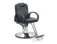 Kadeřnické pánské křeslo Hairway Visage, černé