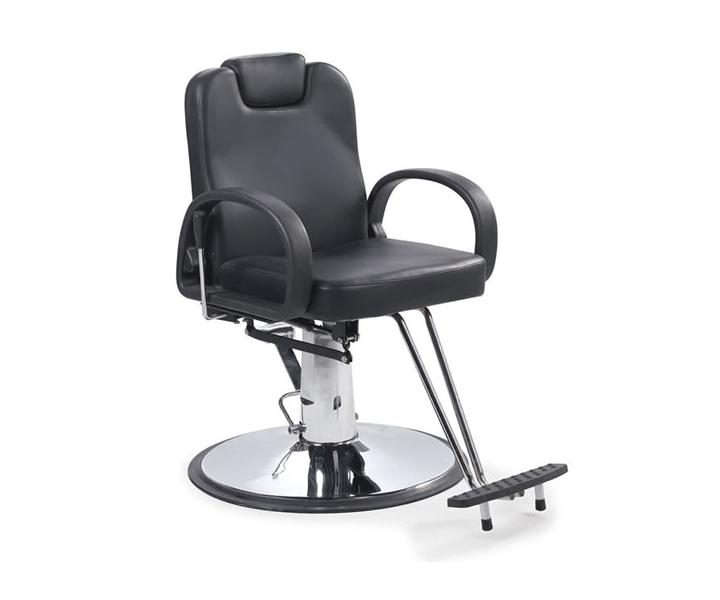 Kadeřnické pánské křeslo Hairway Visage, černé
