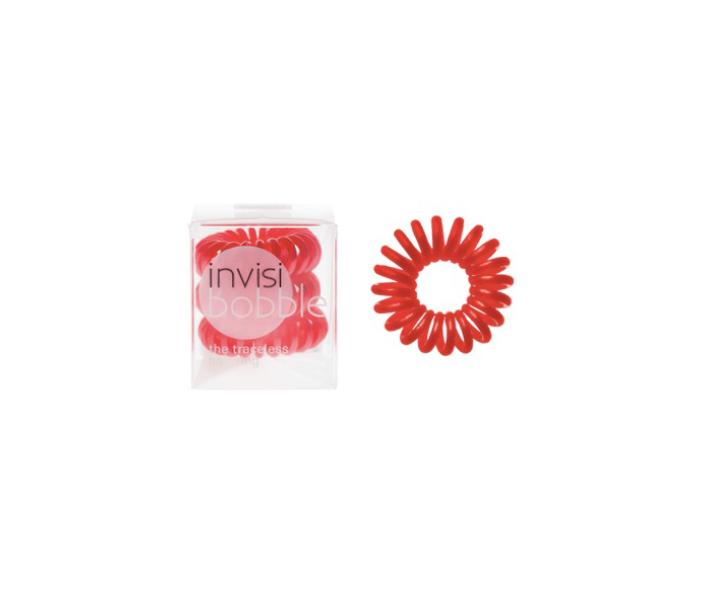 Spirálová gumička do vlasů Invisibobble - červená