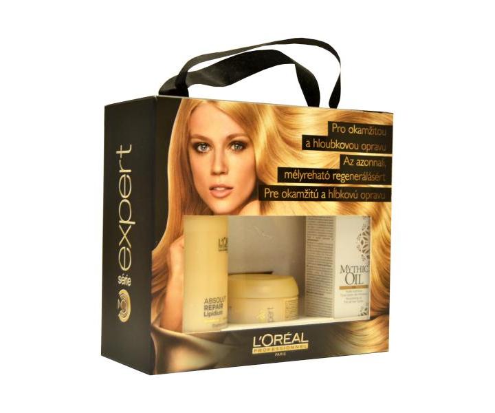 D�rkov� bal��ek Lor�al Absolut Repair Lipidium + D�REK Mythic Oil