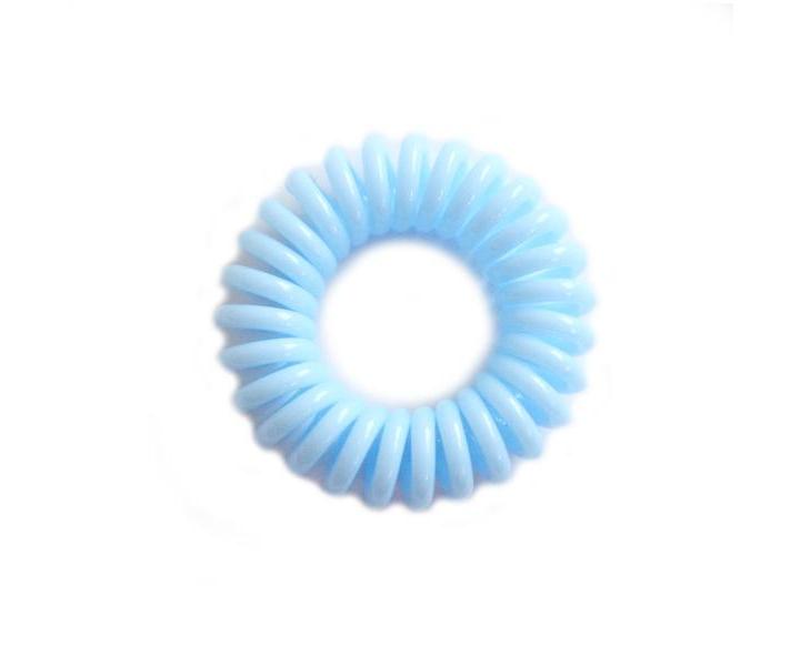 Spirlov plastov gumika do vlas pr.3,5 cm - modr 5