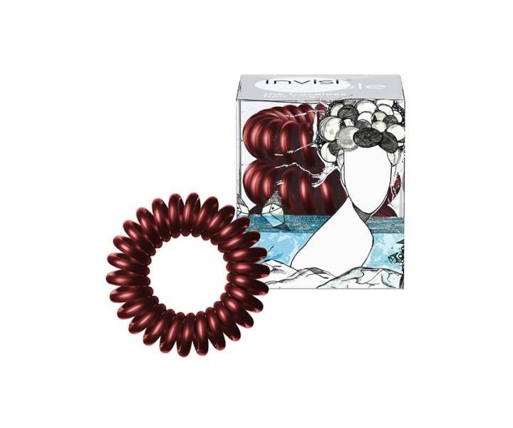 Spirálová gumička Invisibobble Burgundy Dream - rubínová