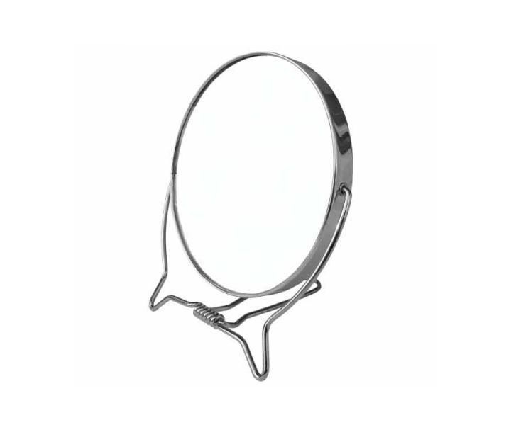 Oboustranné kulaté zrcátko Duko M-07 - 90 x 100 mm