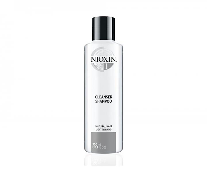 ampon pro mrn dnouc prodn vlasy Nioxin System 1 Cleanser Shampoo - 300 ml